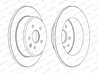 DISC FRANA FERODO DDF1499C - Compatibil cu LEXUS, TOYOTA