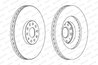 DISC FRANA FERODO DDF1504C-1 - Compatibil cu AUDI, SEAT, SKODA, VW