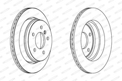 DISC FRANA FERODO DDF1581 - Compatibil cu BMW