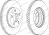 DISC FRANA FERODO DDF1591LC-1 - Compatibil cu PORSCHE, VW