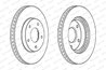 DISC FRANA FERODO DDF1599C - Compatibil cu DODGE, MITSUBISHI