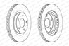 DISC FRANA FERODO DDF1624 - Compatibil cu CHRYSLER, CITROEN, DODGE, JEEP, MITSUBISHI, PEUGEOT