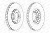 DISC FRANA FERODO DDF1658 - Compatibil cu HYUNDAI, JAC