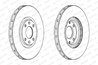 DISC FRANA FERODO DDF1676C - Compatibil cu CITROEN, DS, OPEL, PEUGEOT, VAUXHALL