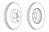 DISC FRANA FERODO DDF1692C-1 - Compatibil cu MERCEDES-BENZ