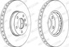 Disc frana Ferodo DDF1714C-1