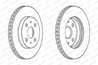 DISC FRANA FERODO DDF1758C - Compatibil cu DAIHATSU, SUBARU