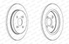 DISC FRANA FERODO DDF1781C - Compatibil cu ASTON MARTIN, TOYOTA