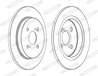 DISC FRANA FERODO DDF1781C - Compatibil cu ASTON MARTIN, TOYOTA