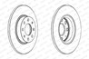 DISC FRANA FERODO DDF1784 - Compatibil cu FIAT, OPEL