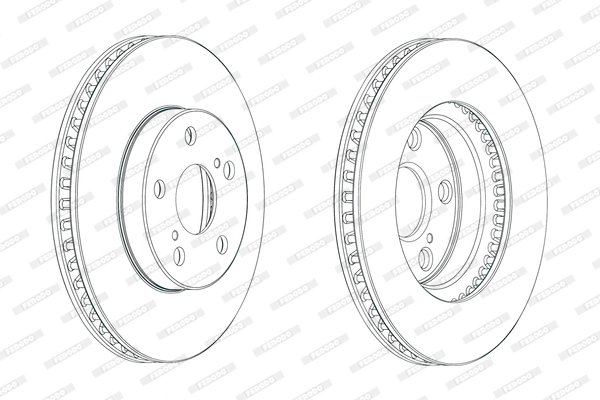 Disc frana Ferodo DDF1882C