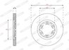 Disc frana Ferodo DDF1921