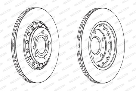 Disc frana Ferodo DDF1934C