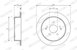 Disc frana Ferodo DDF1992C