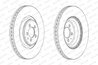 DISC FRANA FERODO DDF1997C-1 - Compatibil cu AUDI, PORSCHE