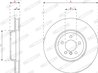 Disc frana Ferodo DDF2042LC-1