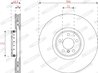Disc frana Ferodo DDF2041RVC-1