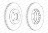Disc frana Ferodo DDF2068C