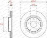 Disc frana Ferodo DDF2099C