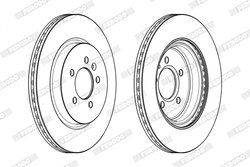 DISC FRANA FERODO DDF2188C - Compatibil cu OPEL, VAUXHALL
