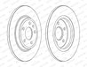 DISC FRANA FERODO DDF2599C - Compatibil cu AUDI