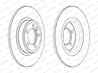 DISC FRANA FERODO DDF2633C - Compatibil cu JAGUAR, LAND ROVER