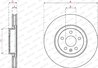 DISC FRANA FERODO DDF2693C - Compatibil cu VOLVO