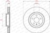 DISC FRANA FERODO DDF2693C - Compatibil cu VOLVO