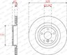 DISC FRANA FERODO DDF2733C - Compatibil cu JAGUAR