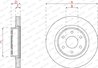 Disc frana Ferodo DDF2742C