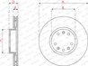 Disc frana Ferodo DDF2782C