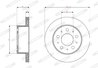 Disc frana Ferodo DDF2850C-1