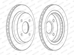 Disc frana Ferodo DDF479C