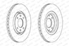 DISC FRANA FERODO DDF489 - Compatibil cu CITROEN, PEUGEOT