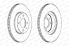 DISC FRANA FERODO DDF521 - Compatibil cu ALFA ROMEO, FIAT, FIAT (NANJING), LANCIA