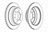 DISC FRANA FERODO DDF695 - Compatibil cu ISUZU, OPEL, VAUXHALL