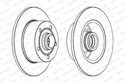 Disc frana Ferodo DDF830C-1