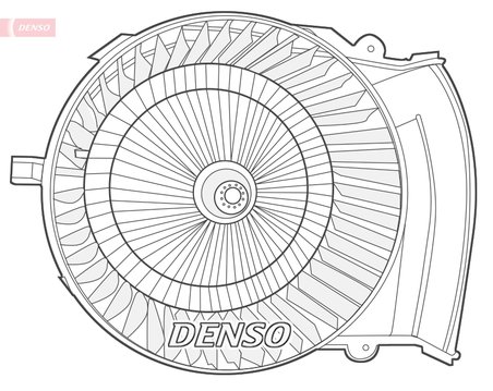 Ventilator habitaclu Denso DEA07021