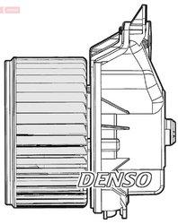 Ventilator habitaclu Denso DEA09046