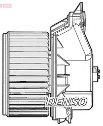 Ventilator habitaclu Denso DEA09045