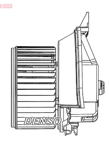 VENTILATOR HABITACLU DENSO DEA09203 - Compatibil cu VAUXHALL
