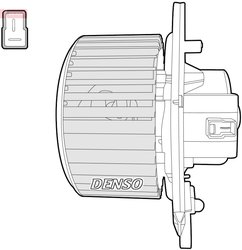 Ventilator habitaclu Denso DEA12004