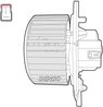 Ventilator habitaclu Denso DEA12004