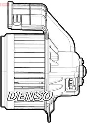 Ventilator habitaclu Denso DEA23019
