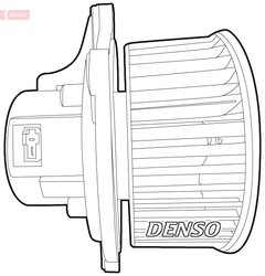 Ventilator habitaclu Denso DEA43003