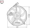 VENTILATOR RADIATOR RACIRE DENSO DER05009 - Compatibil cu MINI