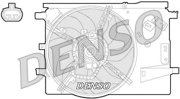 Ventilator radiator racire Denso DER09053