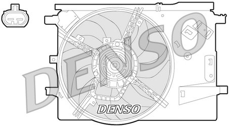 Ventilator radiator racire Denso DER09053