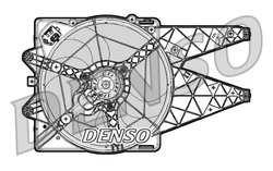 VENTILATOR RADIATOR RACIRE DENSO DER09065 - Compatibil cu FIAT