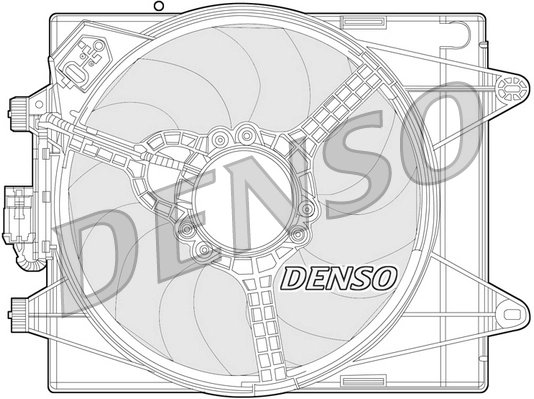VENTILATOR RADIATOR RACIRE DENSO DER13005 - Piesa auto compatibila cu mai multe marci